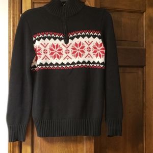 Boys Chaps Fair Isle Chrstmas Sweater